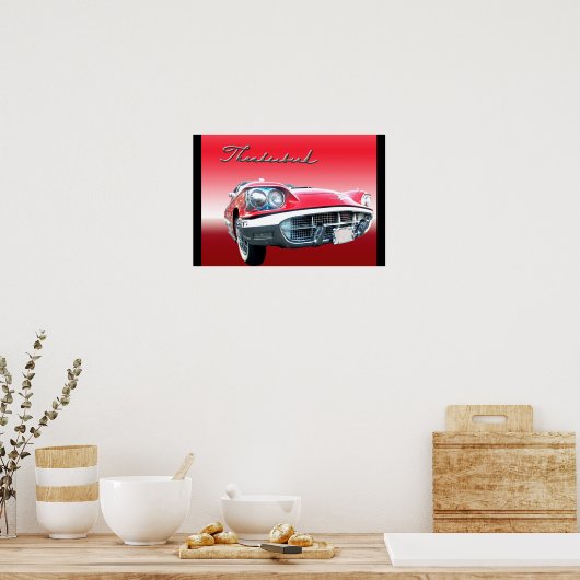 VintageThunderbird Poster (Küche)