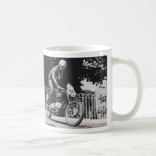 VINTAGETRAKTORRAD KAFFEETASSE (Rechts)