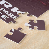 VintagSequoia-Nationalpark-Poster von 1938 Puzzle (Seite)