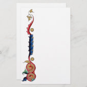 Vintange Briefpapier (Vorne/Hinten)