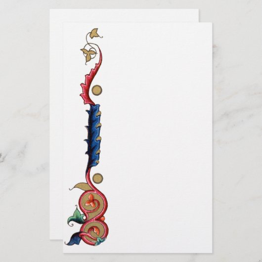 Vintange Briefpapier (Vorne/Hinten)