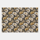 Vintblumen Geschenkpapier Set (Vorderseite 3)