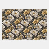 Vintblumen Geschenkpapier Set (Vorderseite 2)