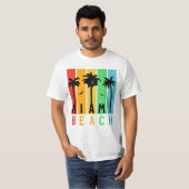Vintege Miami Beach Florida T-Shirt (Vorne ganz)