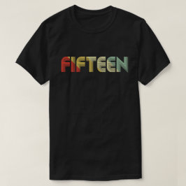 vintegeen fifteen 15th Birthday Gift T-Shirt