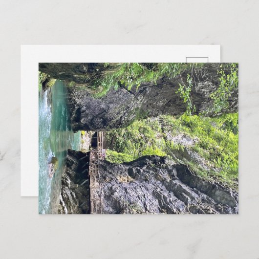 Vintgar Gorge, Slowenien Postkarte (Vorne/Hinten)