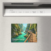 Vintgar-Schlucht Slowenien Magnet (In Situ (Geschirrspüler))
