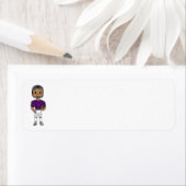 VINTO Retro Football Plaple Black (Insitu)