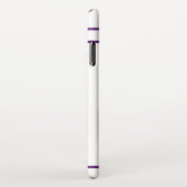 VINTO Retro Football Plaple Black iPhone Hülle (Rechte Seite)