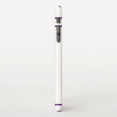 VINTO Retro Football Plaple Black iPhone Hülle (Linke Seite)