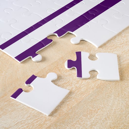 VINTO Retro Football Plaple Black Puzzle (Seite)