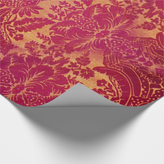 Vinya Duchess Vintag Barock Geschenkpapier (Ecke)