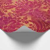 Vinya Duchess Vintag Barockglanz Geschenkpapier (Ecke)