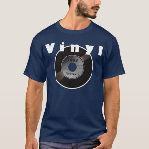 Vinyl 45 Gray T-Shirt