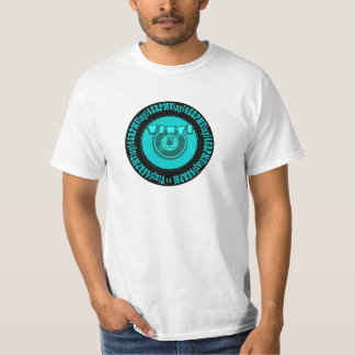 Vinyl 45 U/min Rekord- 1979 Aquamarin T-Shirt
