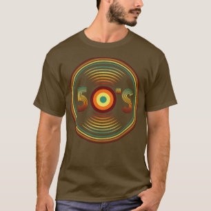 Vinyl 50er Retro Jahr der Geburtsmusik Geschenk T-Shirt