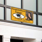 Vinyl-Abschluss-Foto Banner (Äußeres Gebäude)