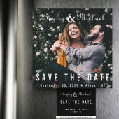 Vinyl Album Cover Foto Magnet Save the Date
