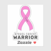 Vinyl-Aufkleber für Brustkrebs Aufkleber (Blatt)