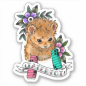 Vinyl-Aufkleber, gennant, die Aufkleber (Vorderseite)