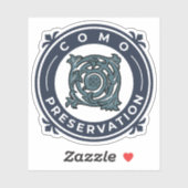 Vinyl-Aufkleber mit Logo Aufkleber (Blatt)