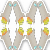 Vinyl-Aufkleber nach Maß Aufkleber (Vorderseite)