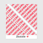 Vinyl-Aufkleber nach Maß Aufkleber (Blatt)