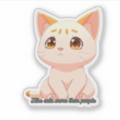 Vinyl-Aufkleber nach Maß Aufkleber (Vorderseite)