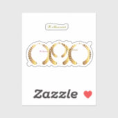 Vinyl-Aufkleber nach Maß Aufkleber (Blatt)