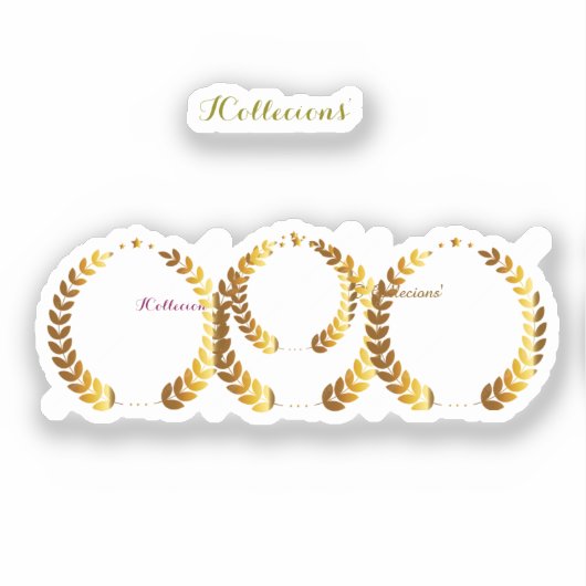 Vinyl-Aufkleber nach Maß Aufkleber (Vorderseite)