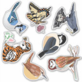 Vinyl-Aufkleber nach Maß Aufkleber (Vorderseite)