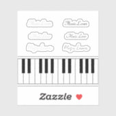 Vinyl-Aufkleber nach Maß Aufkleber (Blatt)