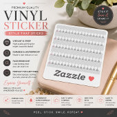 Vinyl-Aufkleber nach Maß Aufkleber