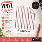 Vinyl-Aufkleber nach Maß Aufkleber