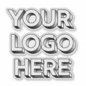 Vinyl-Aufkleber nach Maß Aufkleber (Vorderseite)