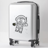 Vinyl-Aufkleber nach Maß Aufkleber (Koffer)