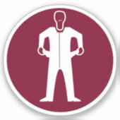 Vinyl-Aufkleber nach Maß Aufkleber (Vorderseite)