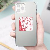 Vinyl-Aufkleber nach Maß Aufkleber (Telefon)