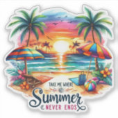 Vinyl-Aufkleber nach Maß Aufkleber (Vorderseite)