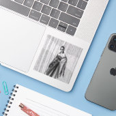 Vinyl-Aufkleber nach Maß Aufkleber (Laptop mit iPhone)