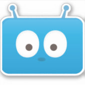 Vinyl-Aufkleber nach Maß Aufkleber (Vorderseite)