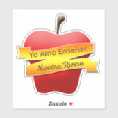 Vinyl-Aufkleber nach Maß geschnitten - Yo amo ense Aufkleber (Blatt)