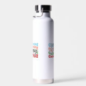 Vinyl-Aufkleber nach Maß Trinkflasche (Rechts)