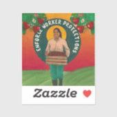 Vinyl Aufkleber: Schutz (wählen Sie Ihre Größe aus Aufkleber (Blatt)