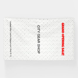 Vinyl Banner mit Eyelets -4x8 Außenschilder Schnel