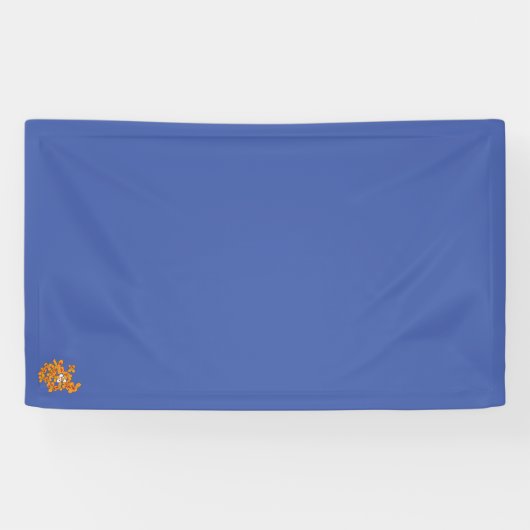 Vinyl Banner, rot, grau, orange, braun Banner (Horizontal)