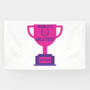Vinyl-Banner zum dritten Muttertag der Welt Banner