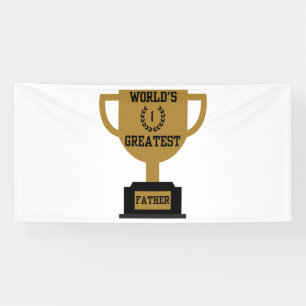 Vinyl-Banner zum Weltbesten Vatertag 4x8 Banner