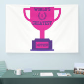 Vinyl-Banner zum WeltMuttertag 4x6 Banner (Messe)