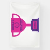 Vinyl-Banner zum WeltMuttertag 4x6 Banner (Vertikal)